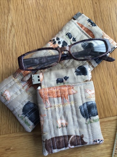 Handmade quilted padded