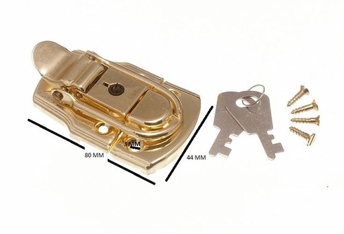 Locking case clasp toggle