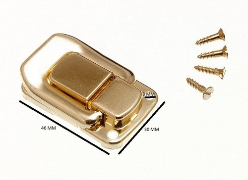 Case clasp toggle fastening