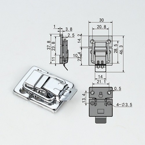 Sturdy toggle catch latch case - latch,