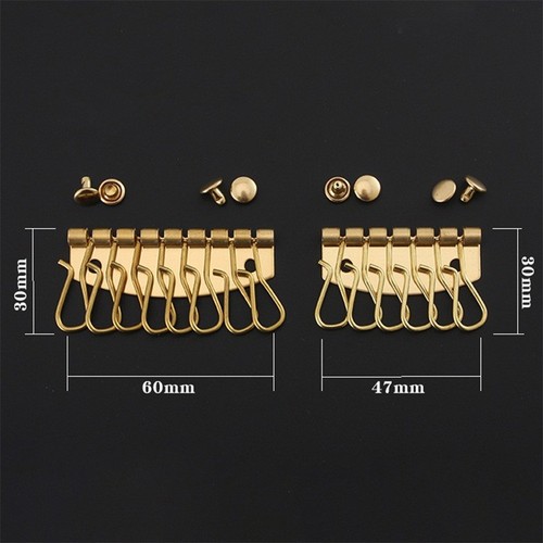 Brass key row - row, 6/8